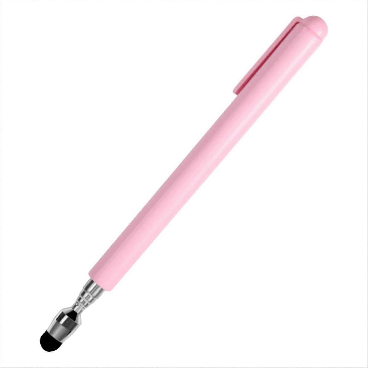 Universal Telescopic Stylus Pen for Touch Screens, (Pink)