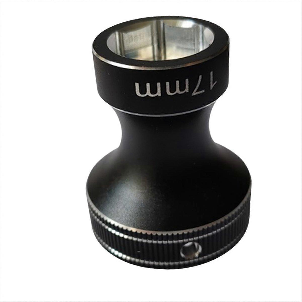 17MM Wheel Hex Wrench Tool HEX Nuts Sleeve Black+Silver