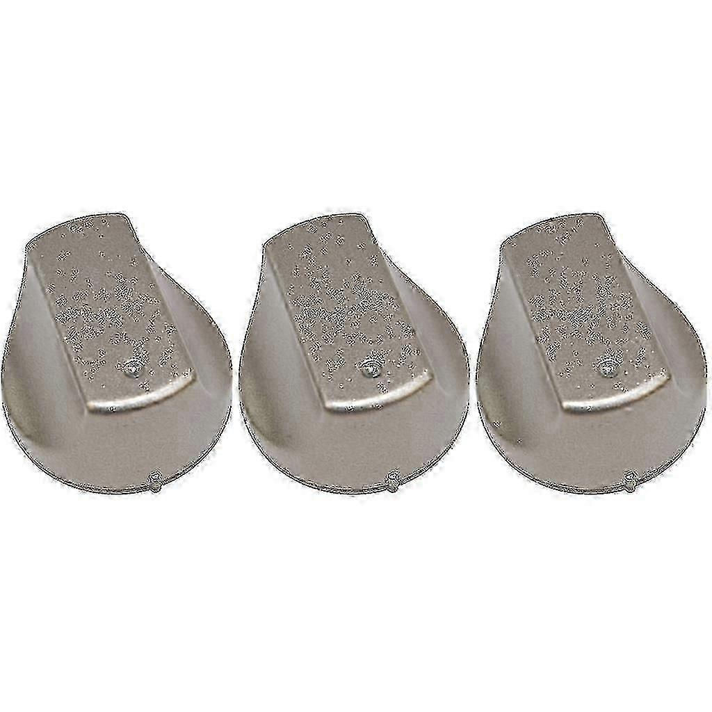 Control Switch Knobs Compatible with Hotpoint Ariston Indesit Oven Cooker Hob - Pack of 3 Replacement Knobs