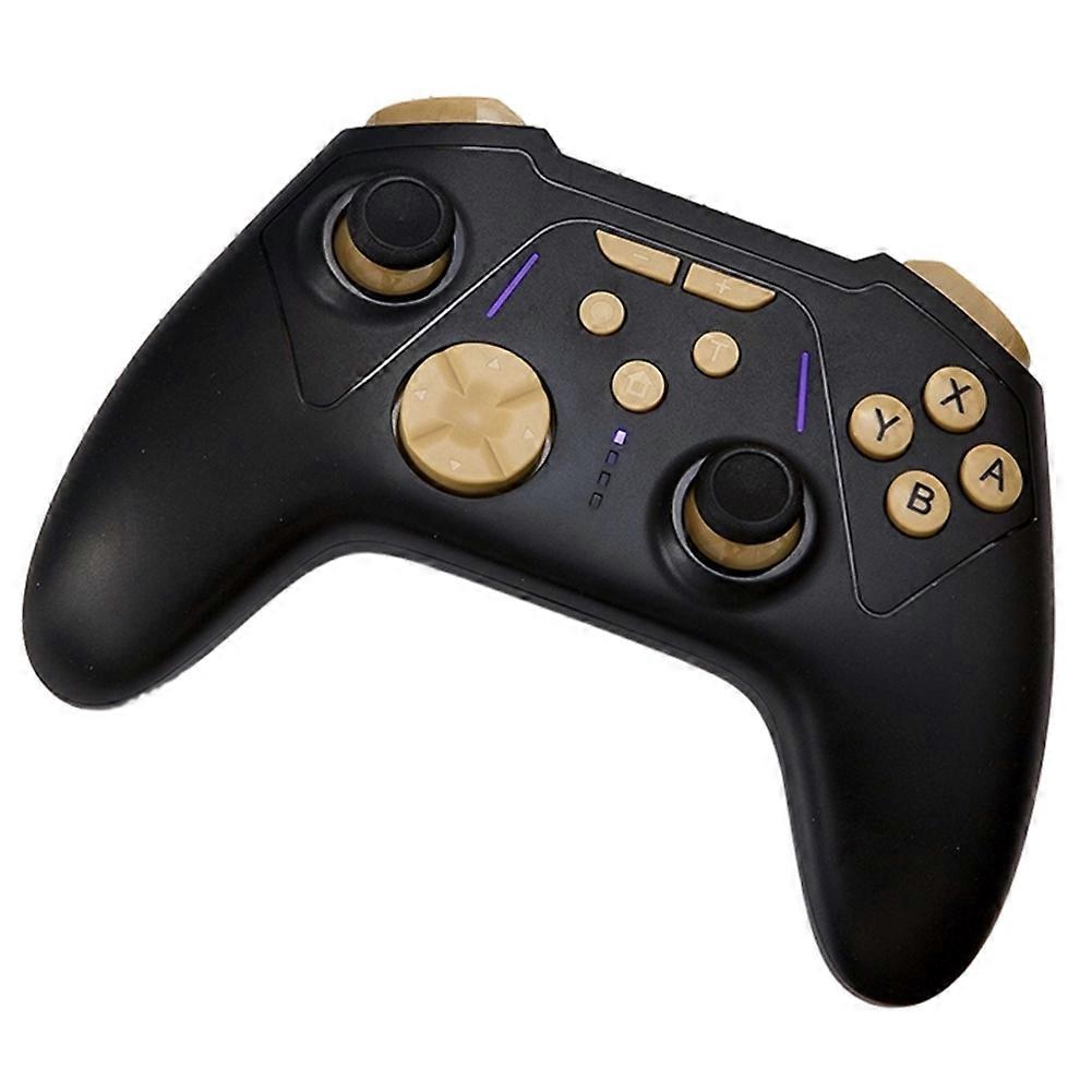 Wireless Gamepad for Switch 2 NS/PC/Android/IOS,Hall Effect Trigger Gaming Controller with Six Axis Motion Sensing Black