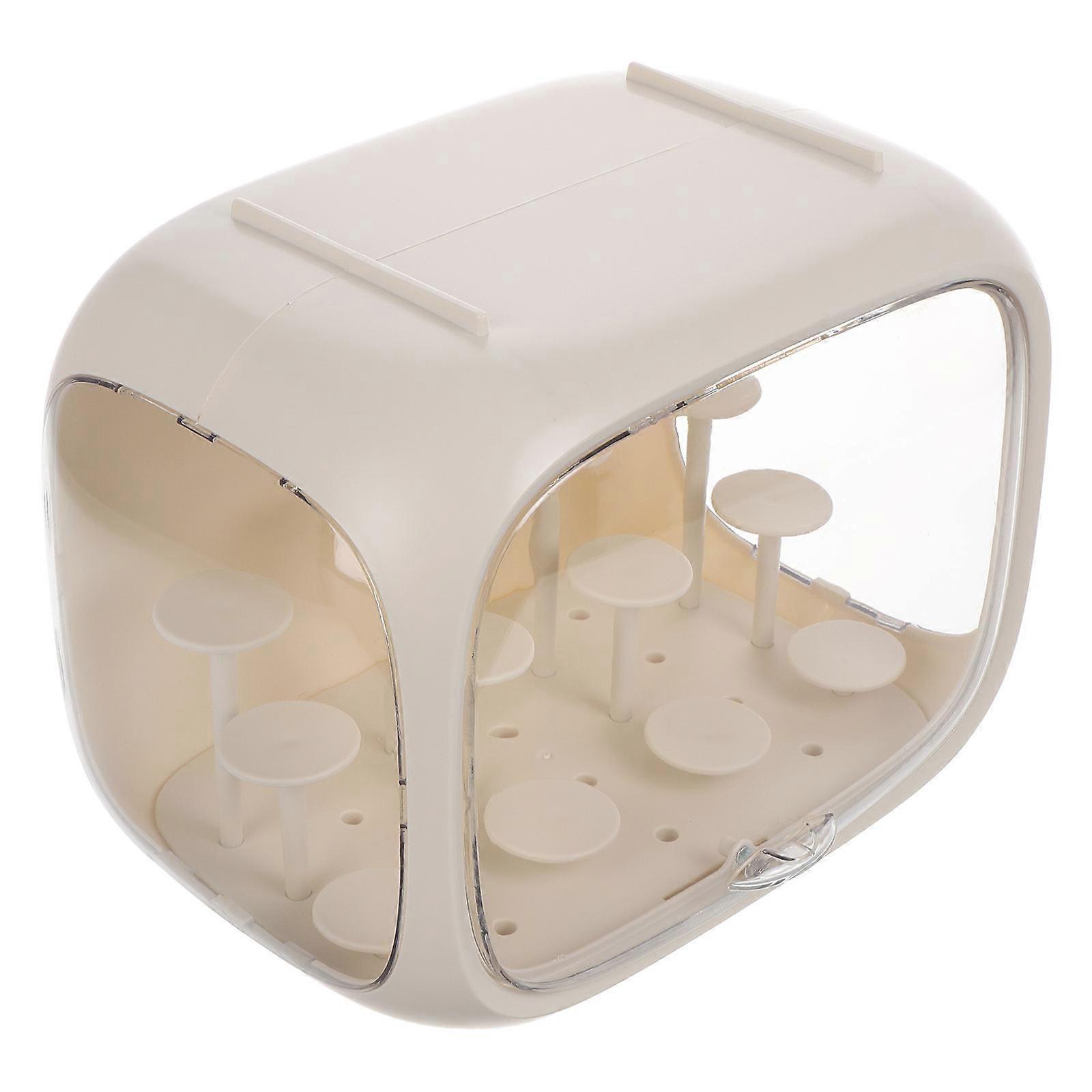 Transparent Figurine Display Case for Collectible Storage