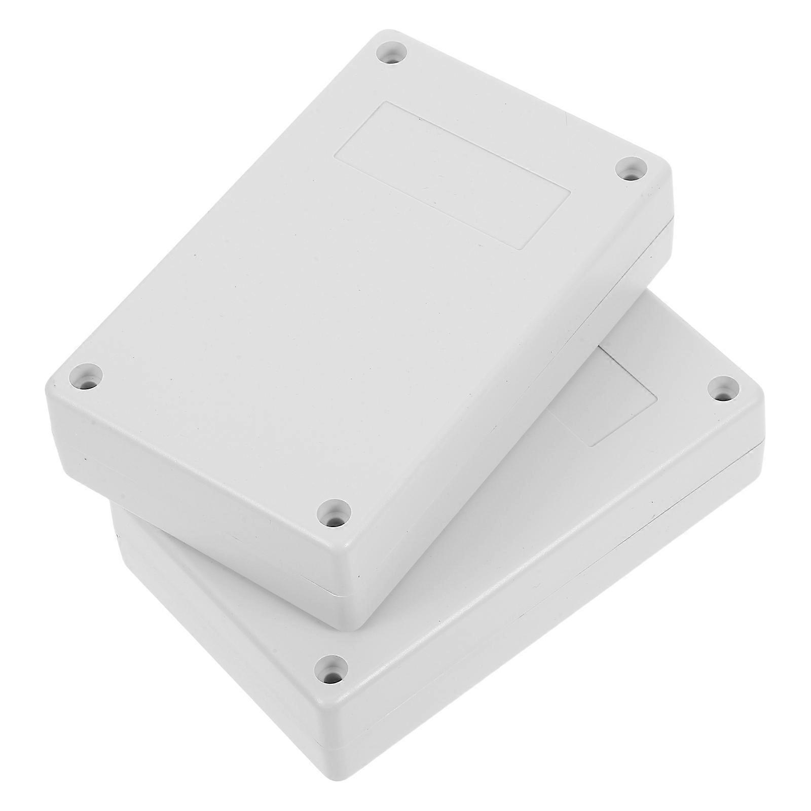 Electrical Junction Box Plastic for Wiring Projects 2Pcs Waterproof Enclosure