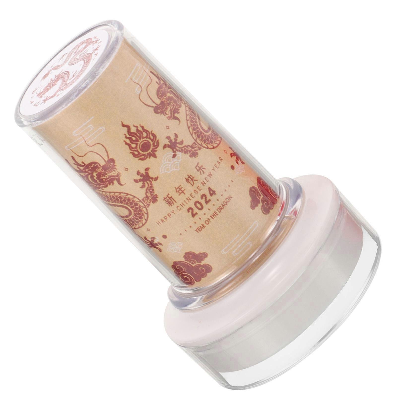 Dragon Year Stamp Multi-Function Scrapbook Stamp for DIY 1Set Durable Plastic