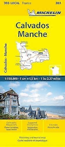 Calvados Manche - Michelin Local Map 303: Map