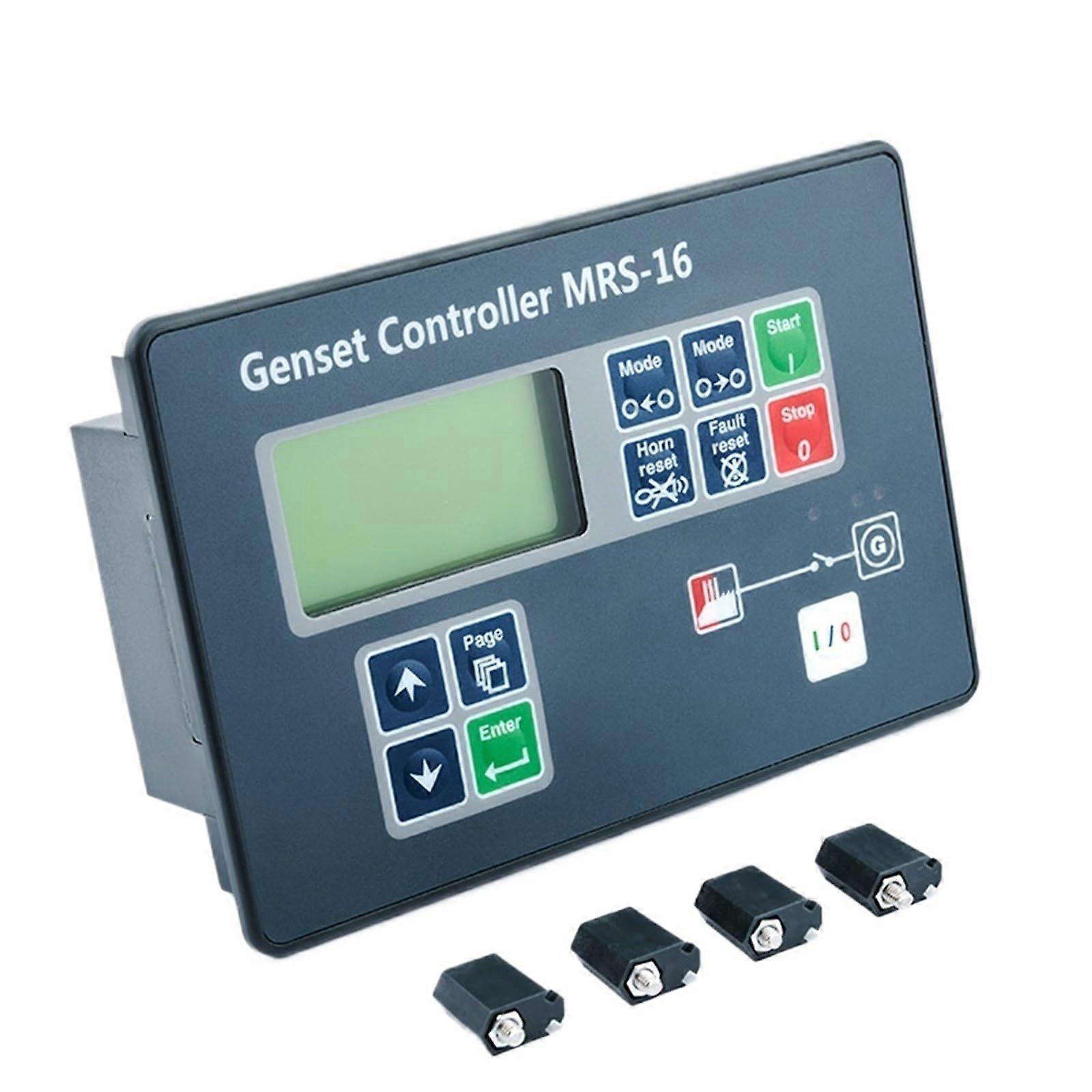 MRS16 MRS10 Diesel Generator Controller with Remote Auto Start and LCD Status Display Panel