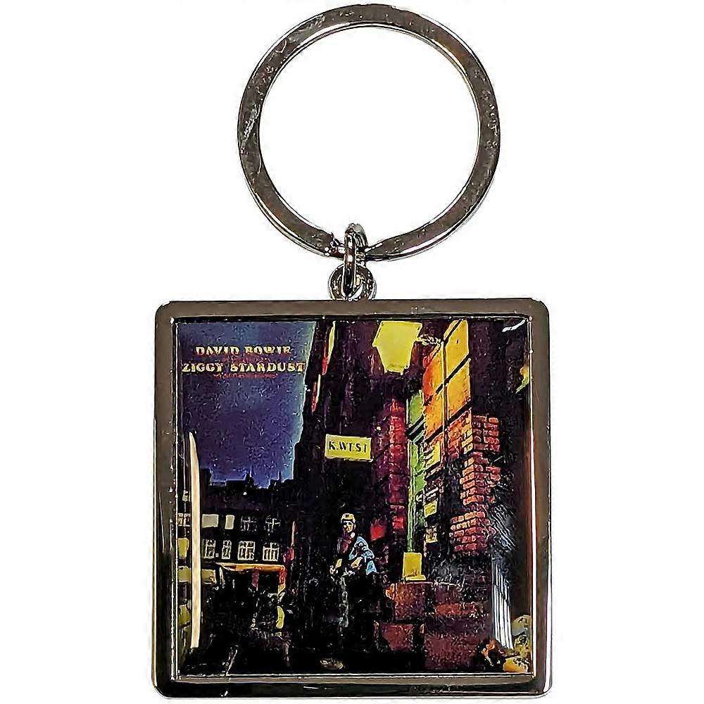 David Bowie Keyring Ziggy Stardust Keychain