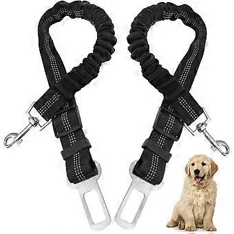 Dog Car Seat Belt for Opel Movano B 20102019, Adjustable Dog Safety Harness with Shock Absorption and Quick Release Buckle