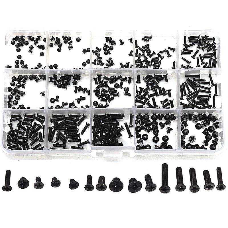 450Pcs M2 M2.5 Laptop Notebook Computer Screw Kit Set for