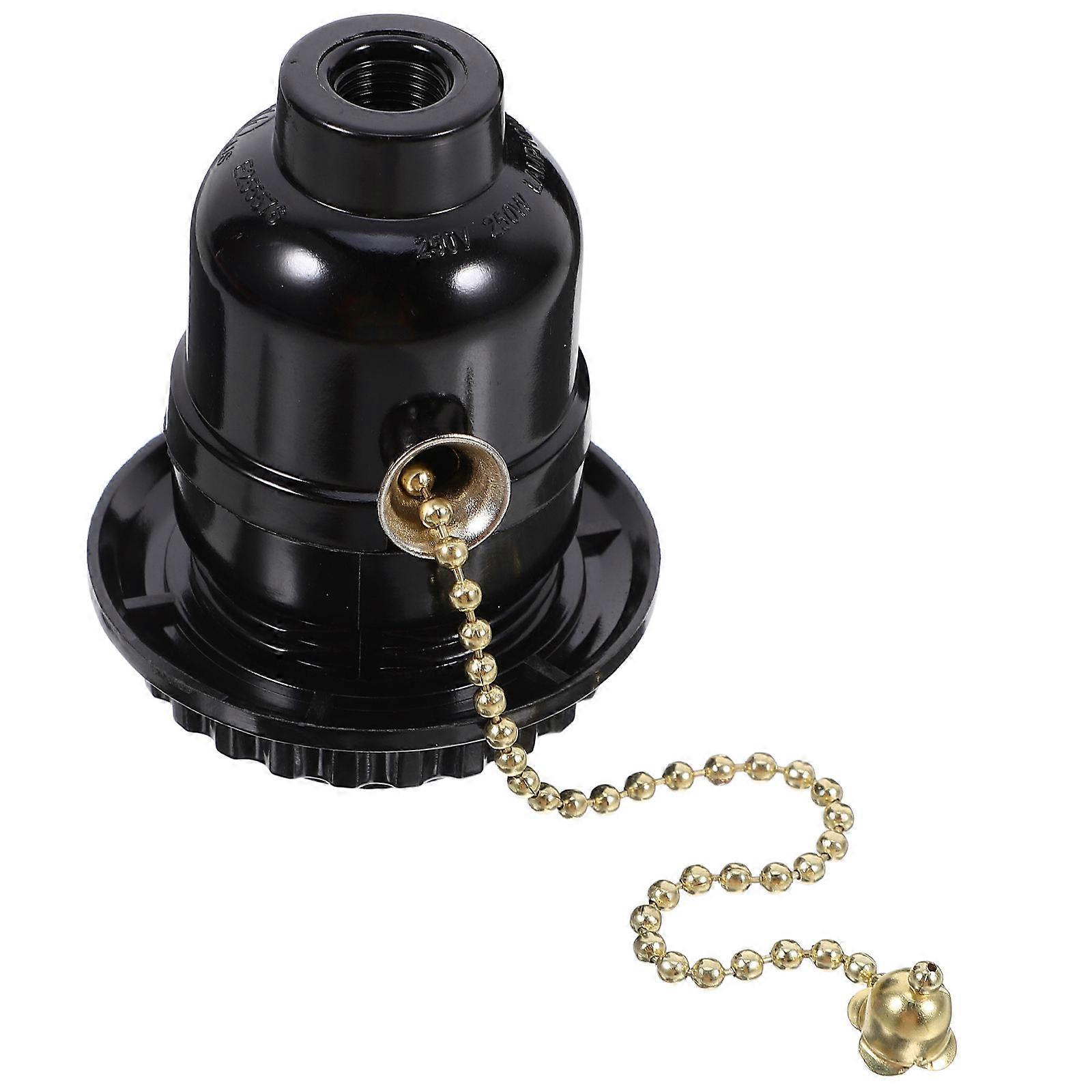 Pull Chain Light Fixture Pullswitch Lamp Holder Ceiling Light Socket Accessory