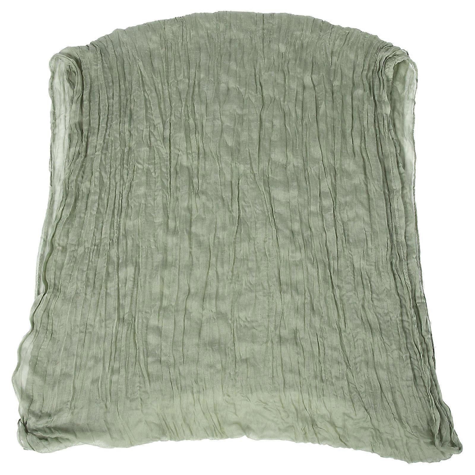 3Pcs Green Table Runner for Home Use Multifunction Festive Decor
