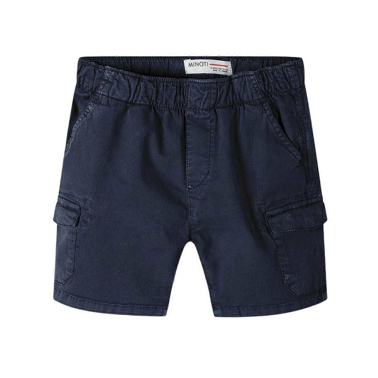 Minoti Boys Badge Freizeit-Shorts mit elastischem Bund