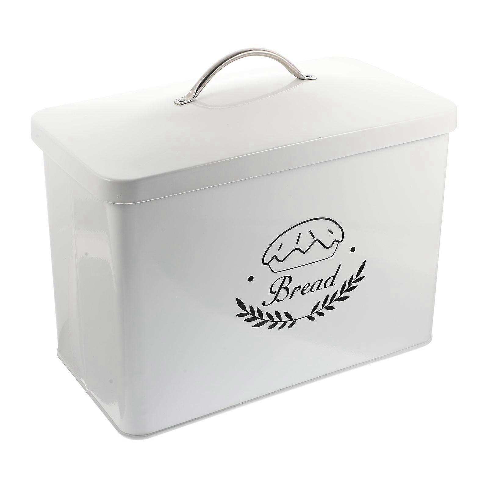 Iron Bread Storage For Kitchen Decoration With Smooth Edges 1Set