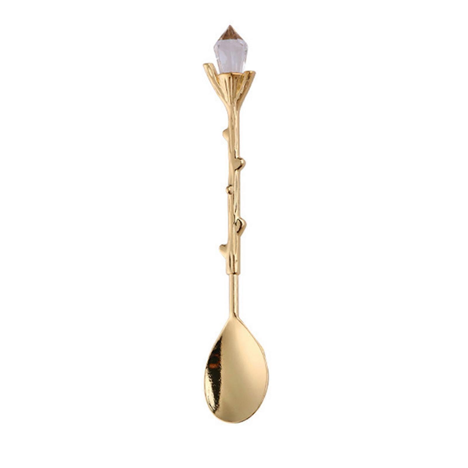 Elegant Dessert Spoon - 3D Pattern - for Home, Cafe & Restaurant