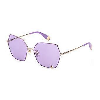 Furla SFU599 0F78 Full Rim  Women Geometric Sunglasses UV2 Original
