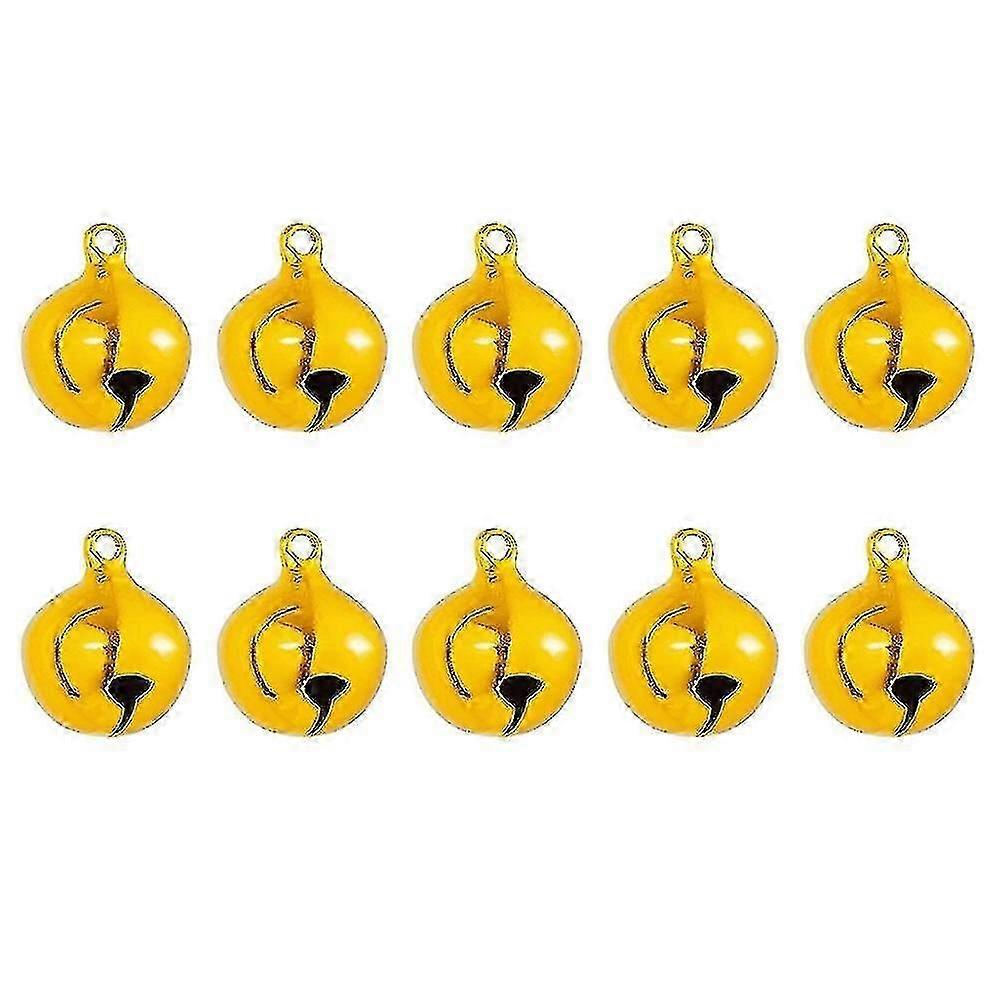 10pcs Eisen Jingle Glocken Multicolor