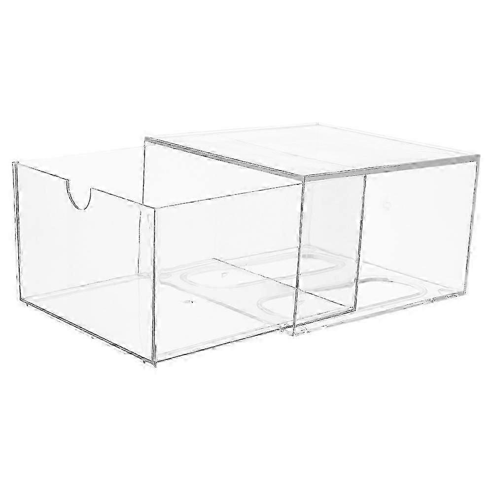 Transparent Acrylic Makeup Drawer Organizer, Stackable Storage
