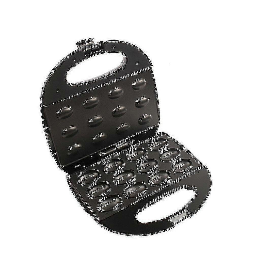 Mini máquina eléctrica para hacer pasteles de nueces, máquina automática para hacer gofres de nueces, plancha para sándwiches, tostadora, horneado DL