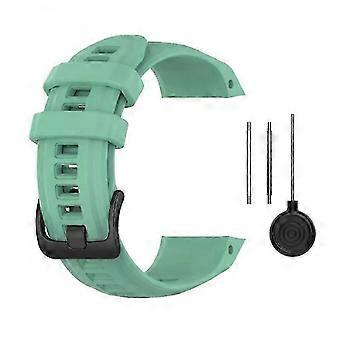 20 mm siliconen bandje compatibel met Garmin Instinct 2s. Ademend polsbandje, vervangend bandje compatibel met Garmin.