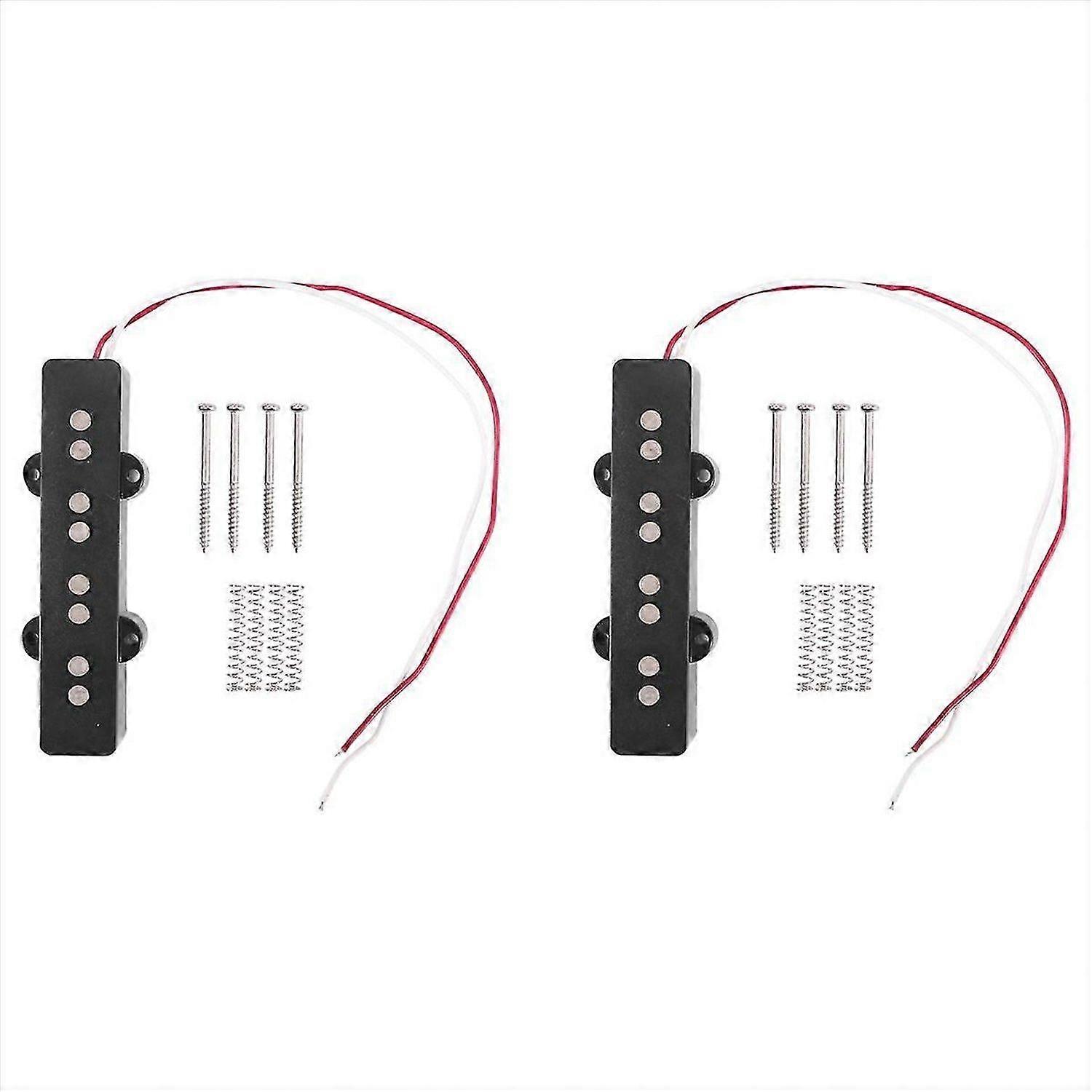 Pro Electric Bass Open Type Noiseless Bridge Pickup For 4 String Style