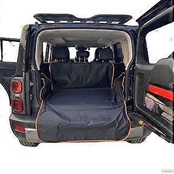 Premium Dog Car Seat Cover with Side Flaps - Scratchproof, Waterproof, Universal Fit for Cars, Trucks & SUVs
