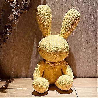 38cm leuke zachte knuffels konijn pluche speelgoed luxe designer bunny kawaii plushie pop verjaardagscadeau voor kid baby slaapspeelgoed