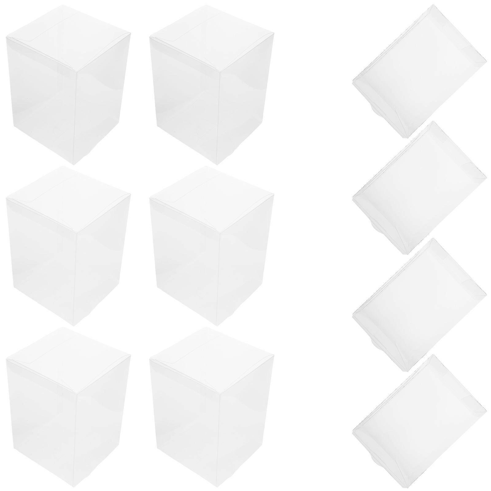 15pcs Transparent Box Goody Cases Transparent Chocolate Packaging Boxes Candy Boxes