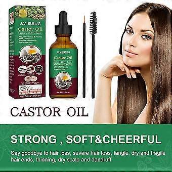 1/2Pcs Castor Oil for Eyelashes Eyebrow Hair Growth Body Skin Care Oil Nail Strengthen