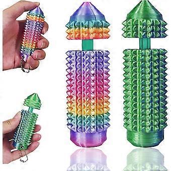Brinquedo antiestresse Little Ouchies - Brinquedo giratório de longa duração para alívio da dor, ansiedade e estresse, brinquedo antiestresse para adultos e adolescentes, ferramenta antiestresse para alívio da dor, 2 unidades