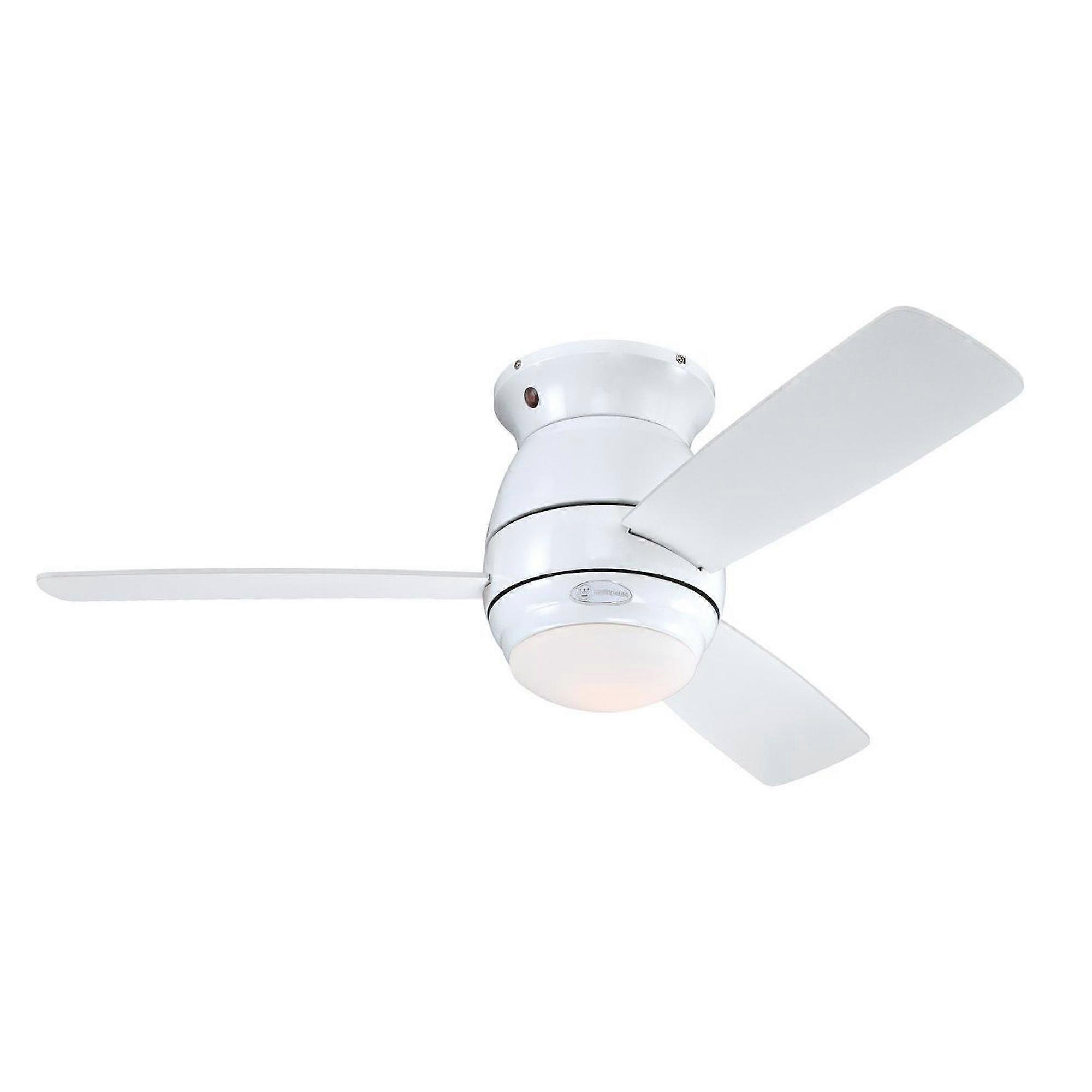 Ceiling Fan Halley White with Light and Remote Control
