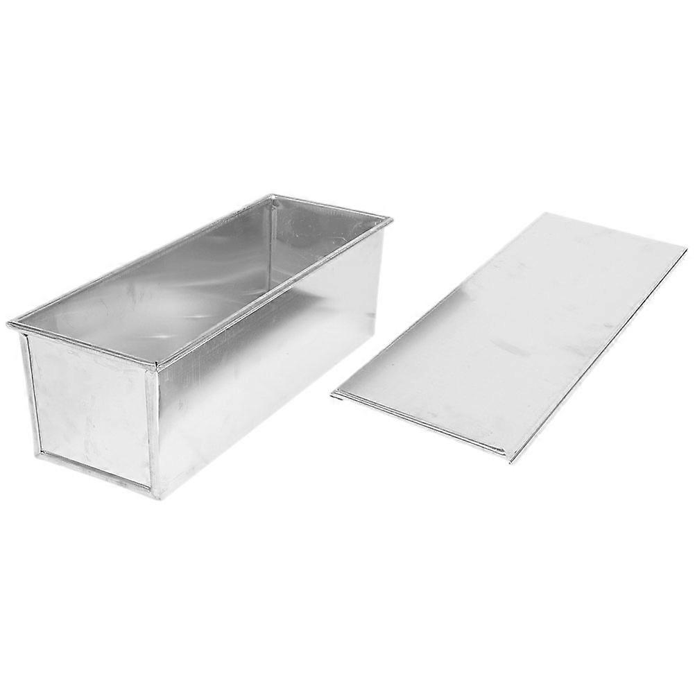 Metal Loaf Pan Rectangular Bread Mold Lidded Toast Bread Baking Mold Baking Tool