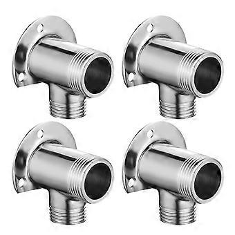 4pcs legering dusj skjult installasjon til overflate installasjon base beslag ledd
