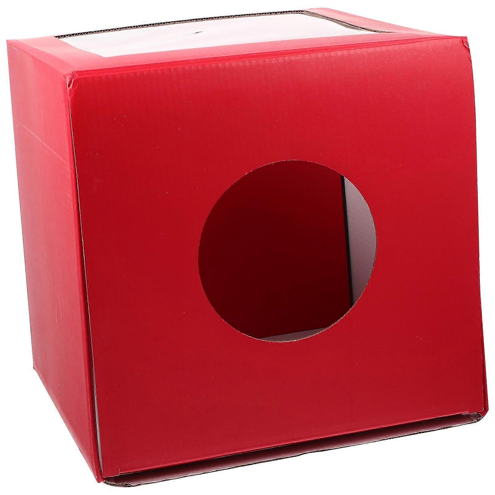 Party Raffle Ticket Box Square Multi-Functional Storage