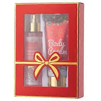 Brume corporelle rouge de Noël au parfum longue durée pour femme, format voyage