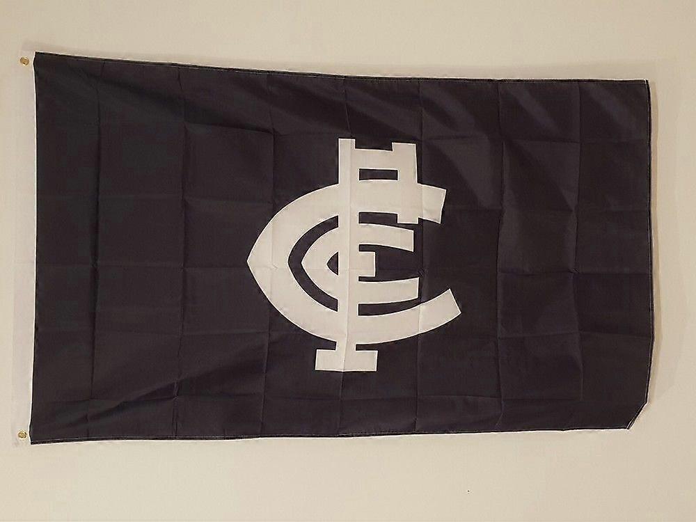 Bannière Carlton Blues pour le logo Man Cave AFL UII-028
