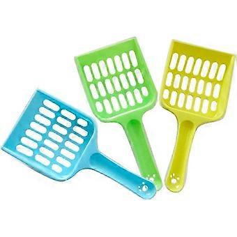 Cat Litter Shovel 3 Pieces Cat Plastic Shovel Plastic Sand Shovel Litter Shovel Cat Litter Shovel