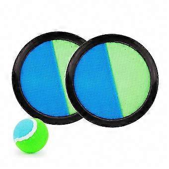 Kids Toss and Catch Ball Toy with Adjustable Band Paddle for Indoor, Outdoor, and Backyard Parent-Child Play