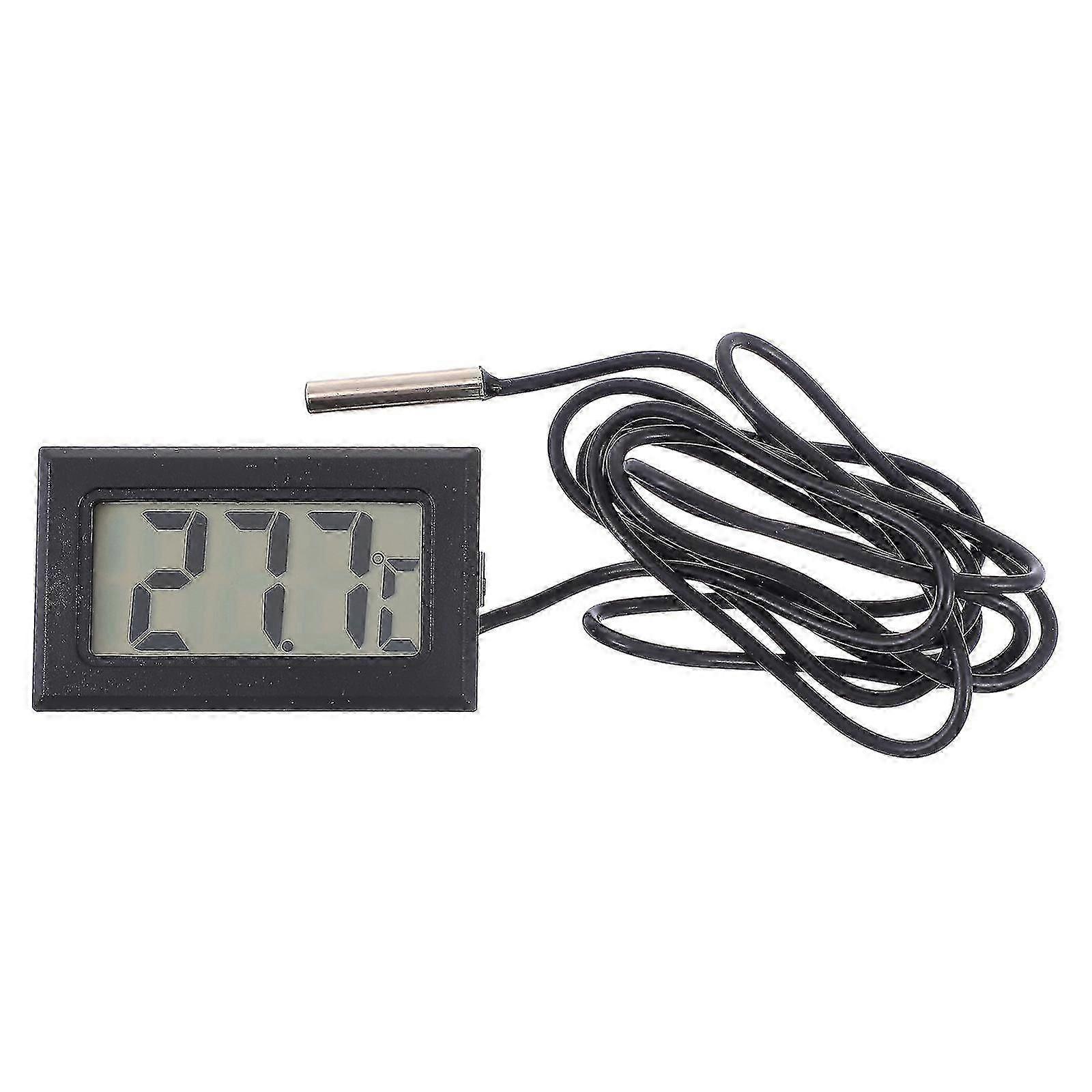 Digital Temperature Gauge Computer Supply Water Cooling Temperature Detector Multifunctional Computer Accessory
