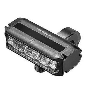 OFFBONDAGE LED Bike Light USB Rechargeable Aluminum Alloy Bicycle Front Lamp Waterproof Cycling Lantern compatible with MTB and Road Bikes