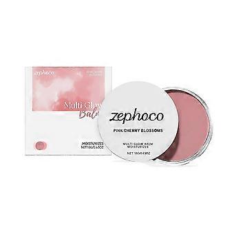 Zephoco Pink Cherry Blossom Blush Cream Is Portable For Daily Use. It Has A Clear, Natural Luster, Fine And Smooth Texture, And Is Easy To Apply
