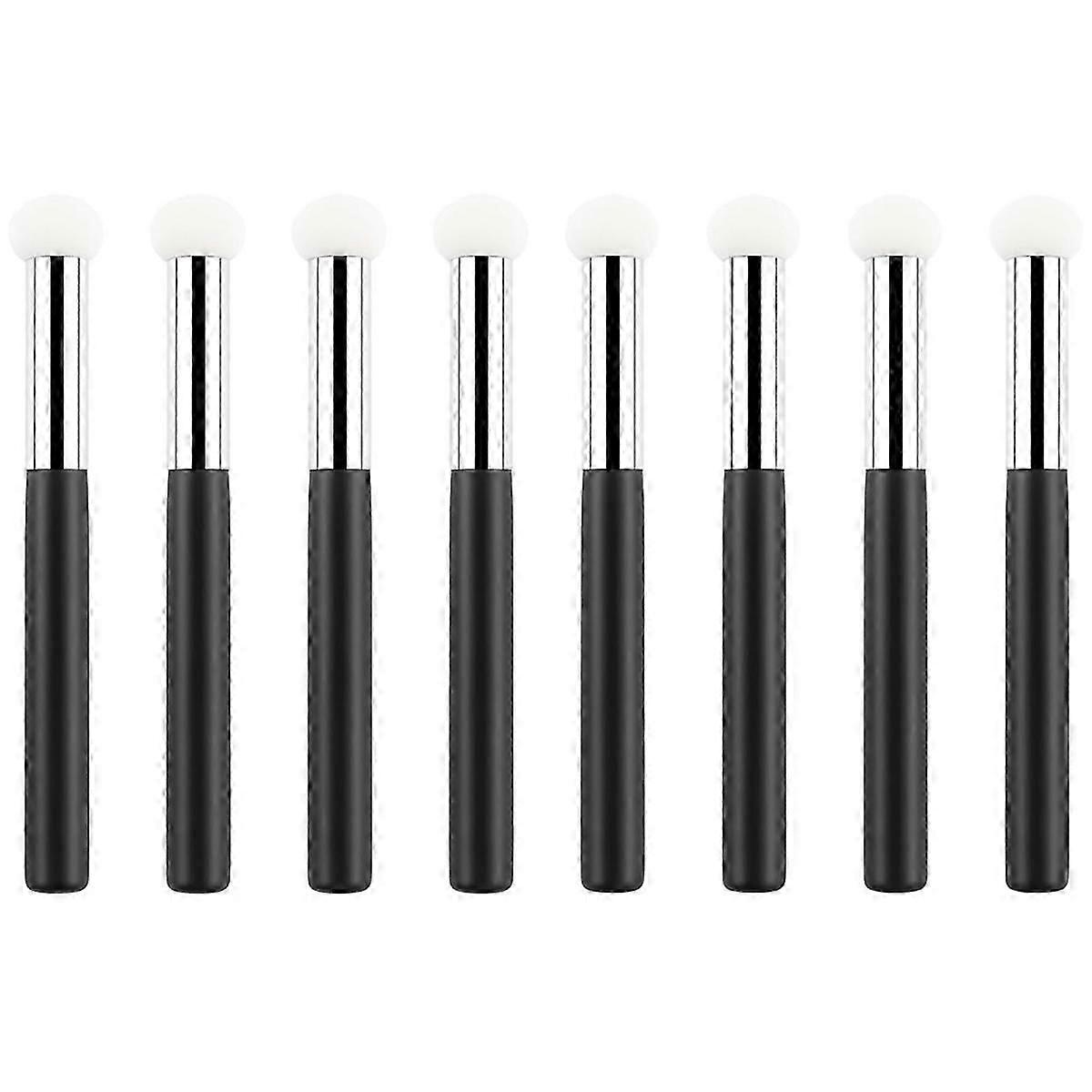 8Pcs Foundation Sponge Powder Brush Makeup Puff Sponge with Handle