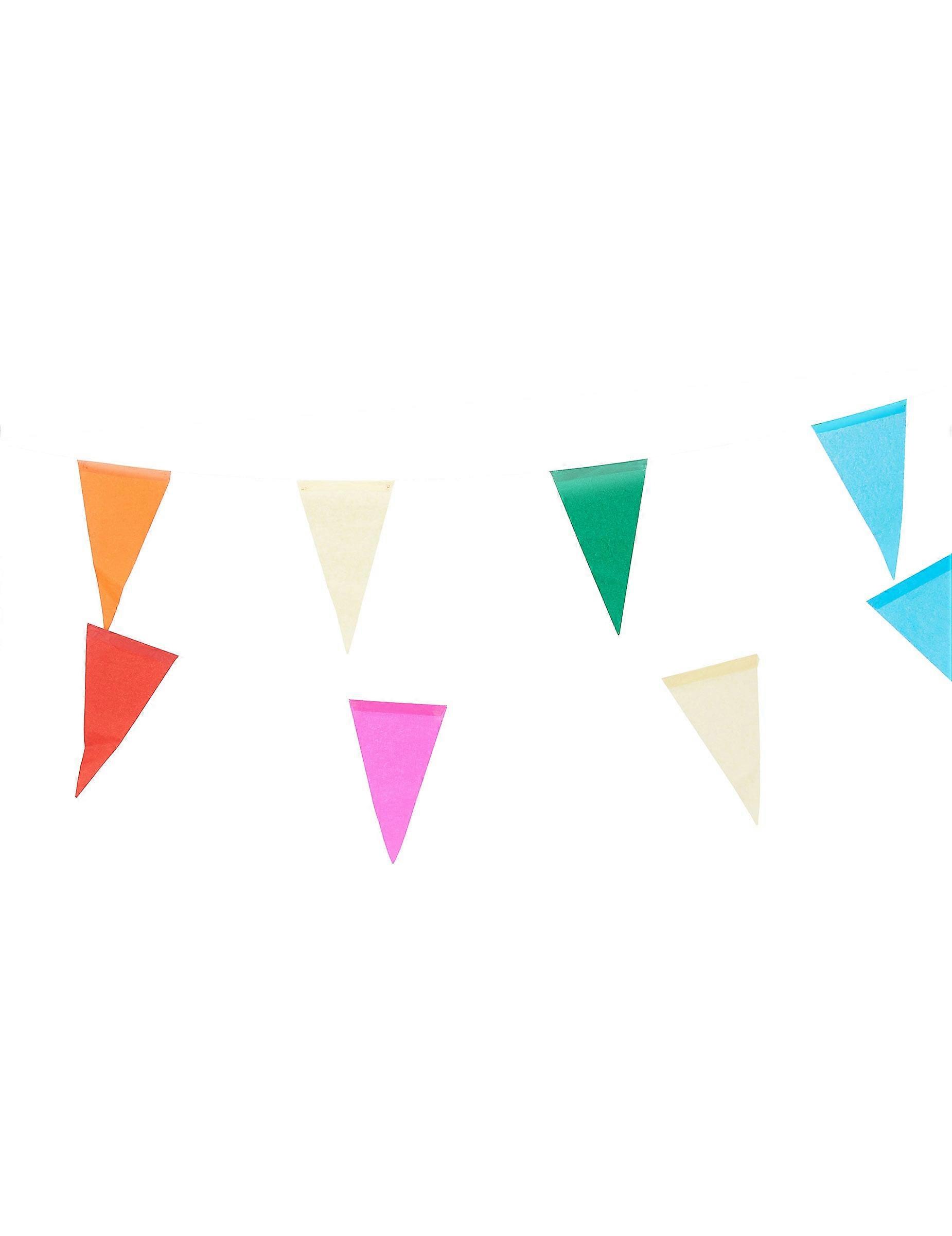 10m Multicolored Paper Garland