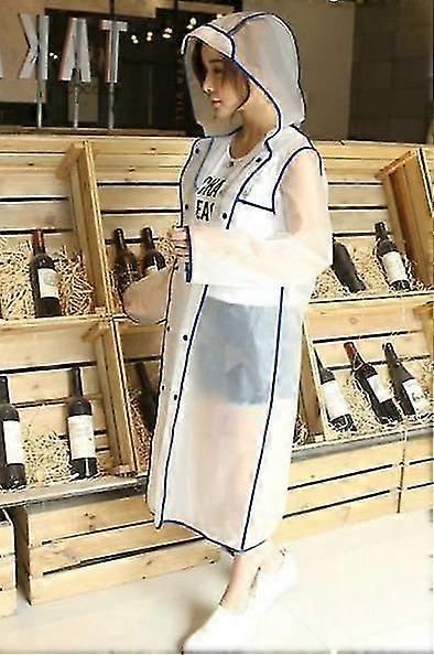 Women's Transparent Eva Plastic Raincoat