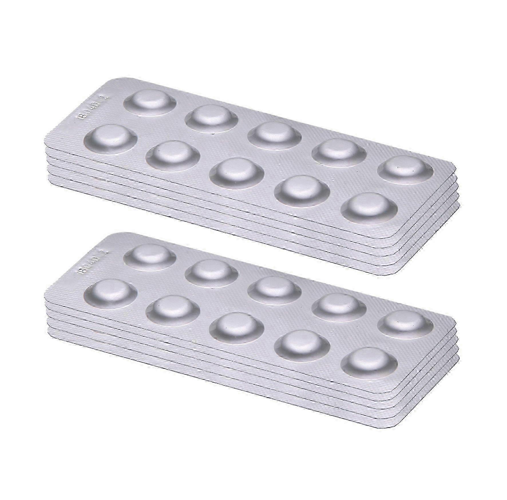 Water analysis test tablets chlorine/pH value, 100 pieces
