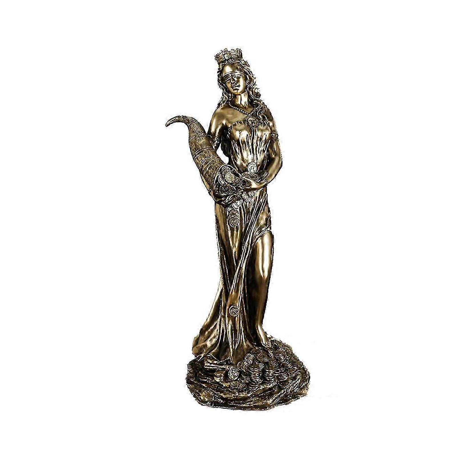 Fortuna-Statue Versatile Elegant Decor for Study Office Desk
