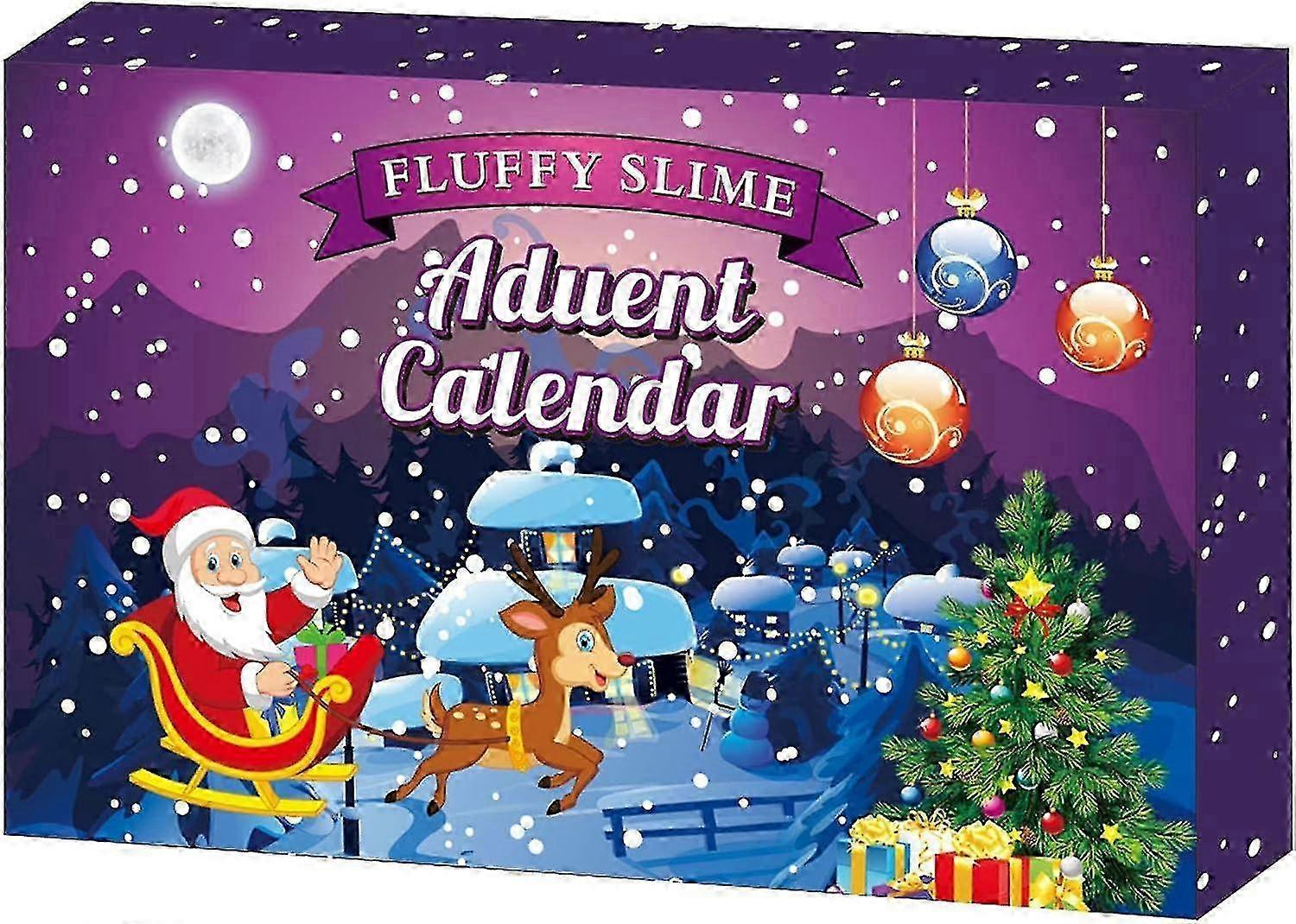 Foaming Rubber Plaster Blind Box Advent Calendar