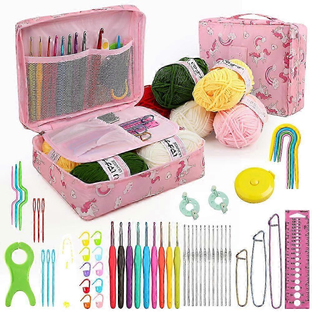 59-Pc Crochet Starter Set UK Ready