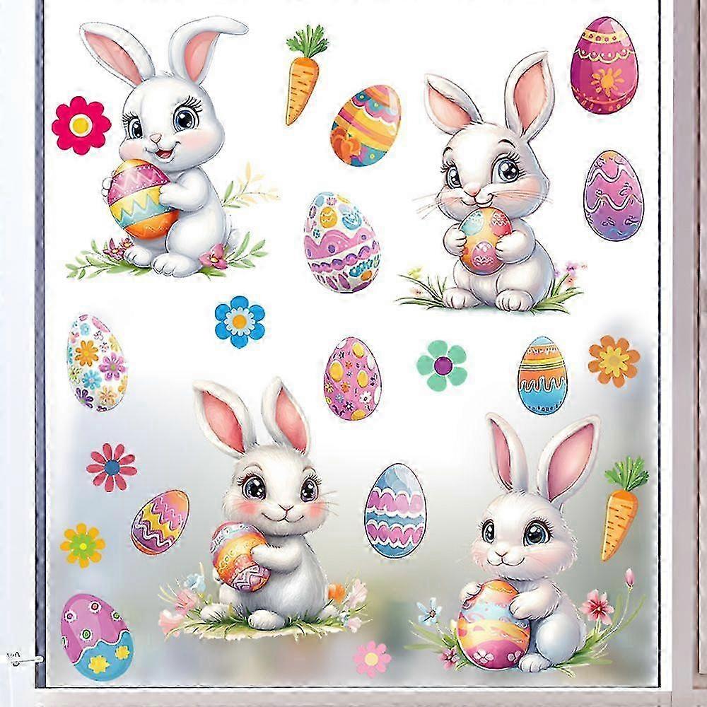 Double-Sided Easter Window Decals