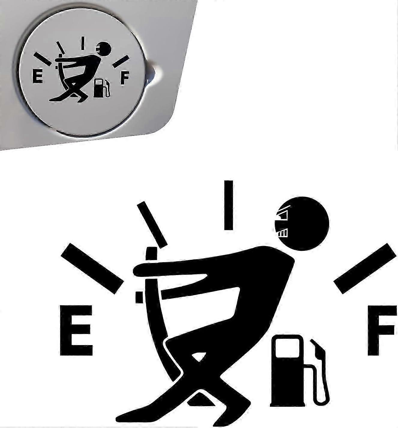 Fun Vinyl Fuel Cap Sticker Waterproof