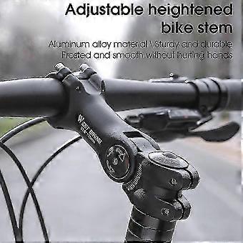 Potencia de bicicleta ajustable en ángulo de 60 grados, de aleación de aluminio, compatible con manillares de bicicletas de carretera.