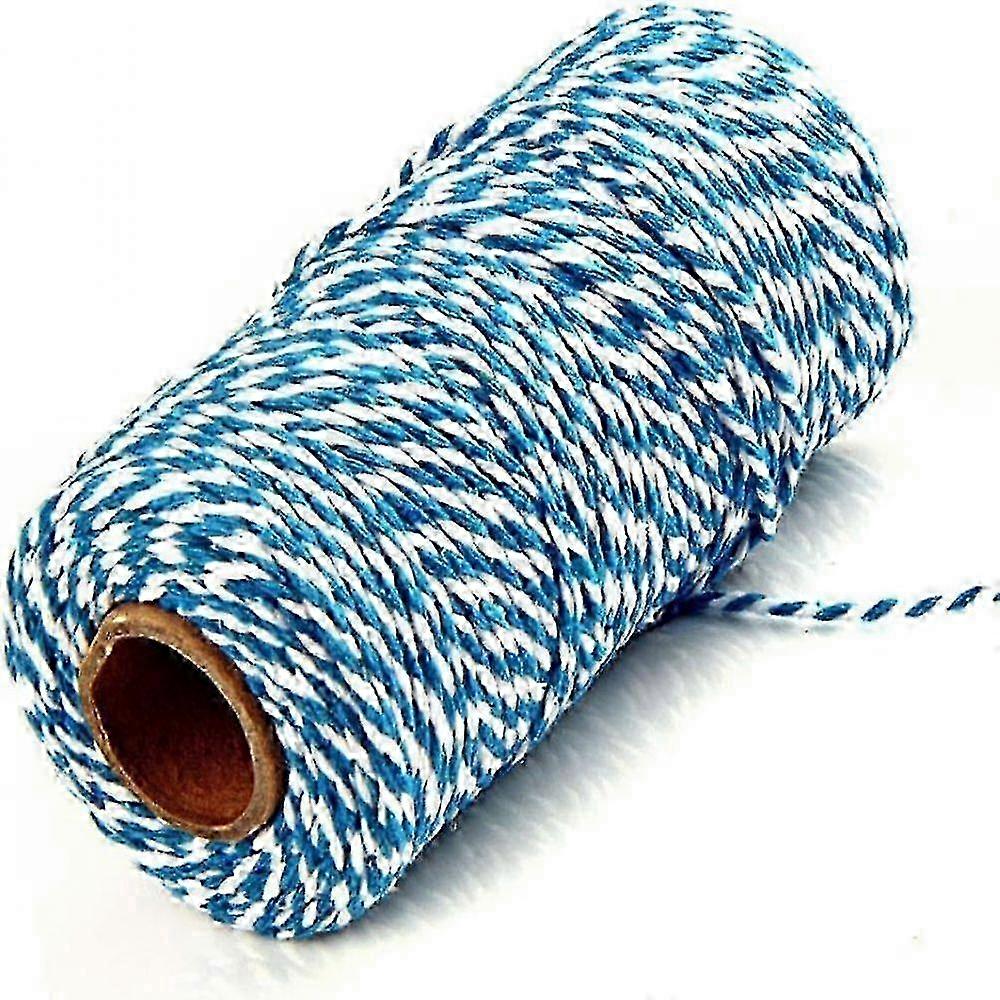Blue White Thick Cotton Rope 2mm